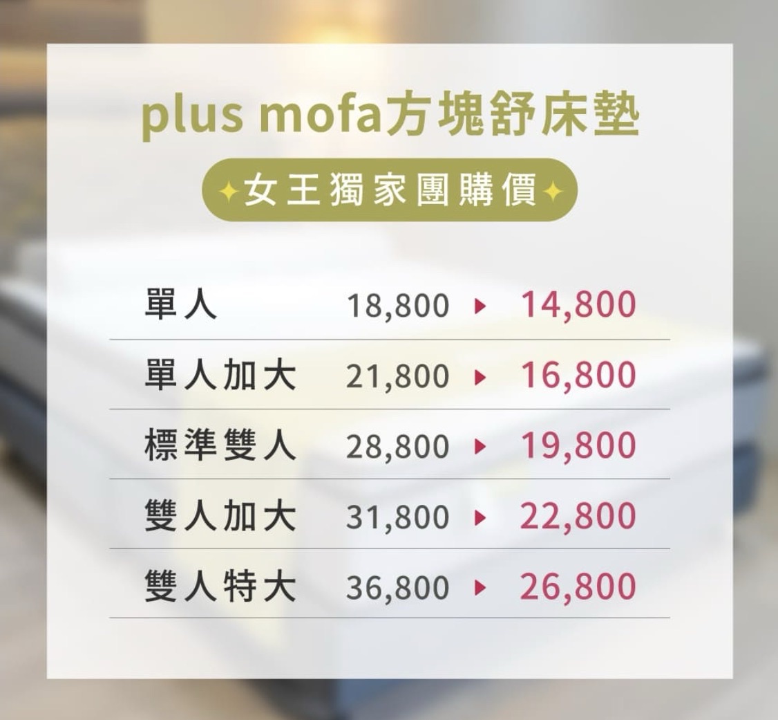 Plus mofa方塊舒床墊|女王年節獨家開團優惠7折起再送好送滿,親膚天絲獨立筒模組化床墊,打造你的床墊黃金比例,2026床墊推薦 24 Plus mofa方塊舒床墊|女王年節獨家開團優惠7折起再送好送滿,親膚天絲獨立筒模組化床墊,打造你的床墊黃金比例,2026床墊推薦 23