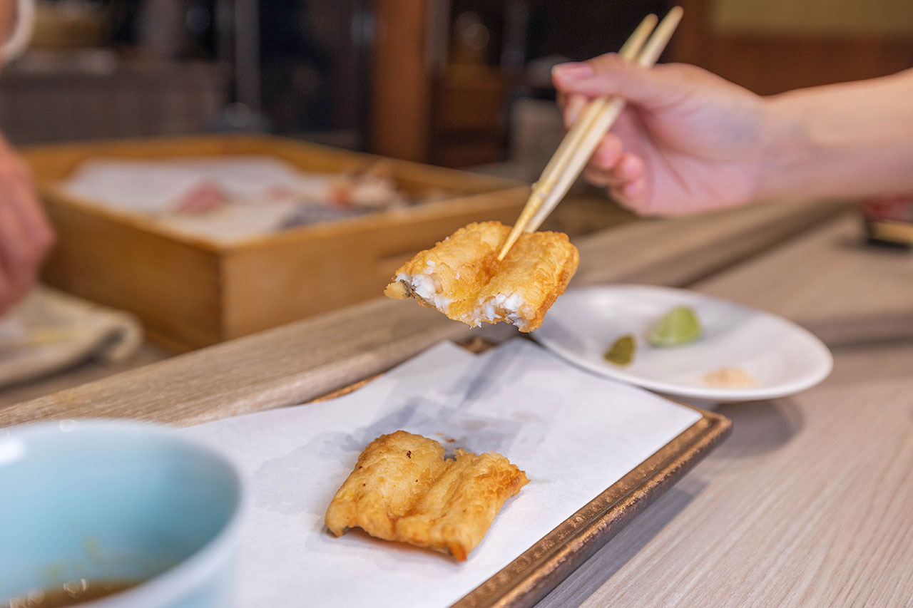 【台中無菜單推薦】船艙せんしつ 天 料理：頂級天婦羅 Omakase 究極盛宴，九州松葉蟹、海膽鮪魚海苔包，最新2026台中北屯區美食推薦 35