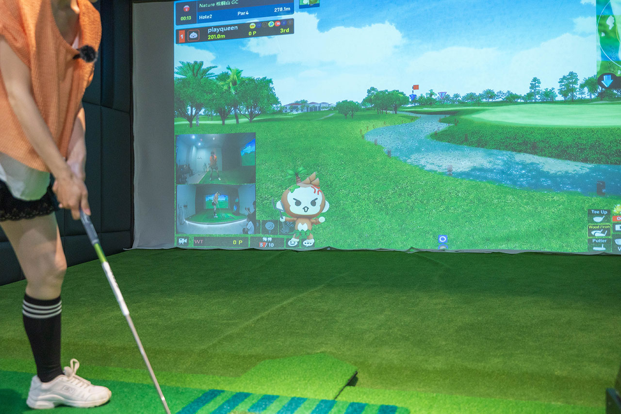GOLF MONSTERS｜室內竟然也能打高爾夫！最新2025台北松山區景點推薦，聯誼、團建、商務聚會超時尚都會運動，不怕風吹雨淋的台北高爾夫球場推薦 41
