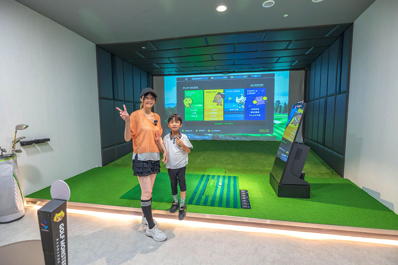 GOLF MONSTERS｜室內竟然也能打高爾夫！最新2025台北松山區景點推薦，聯誼、團建、商務聚會超時尚都會運動，不怕風吹雨淋的台北高爾夫球場推薦 87