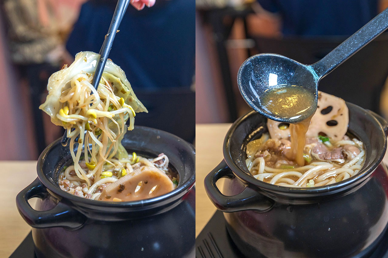 川麵道北平店｜台中正宗四川味罐罐米線，7種特調湯頭獨特泡椒辛香料陶罐燉煮砂鍋，一吃上癮的台中北屯美食推薦