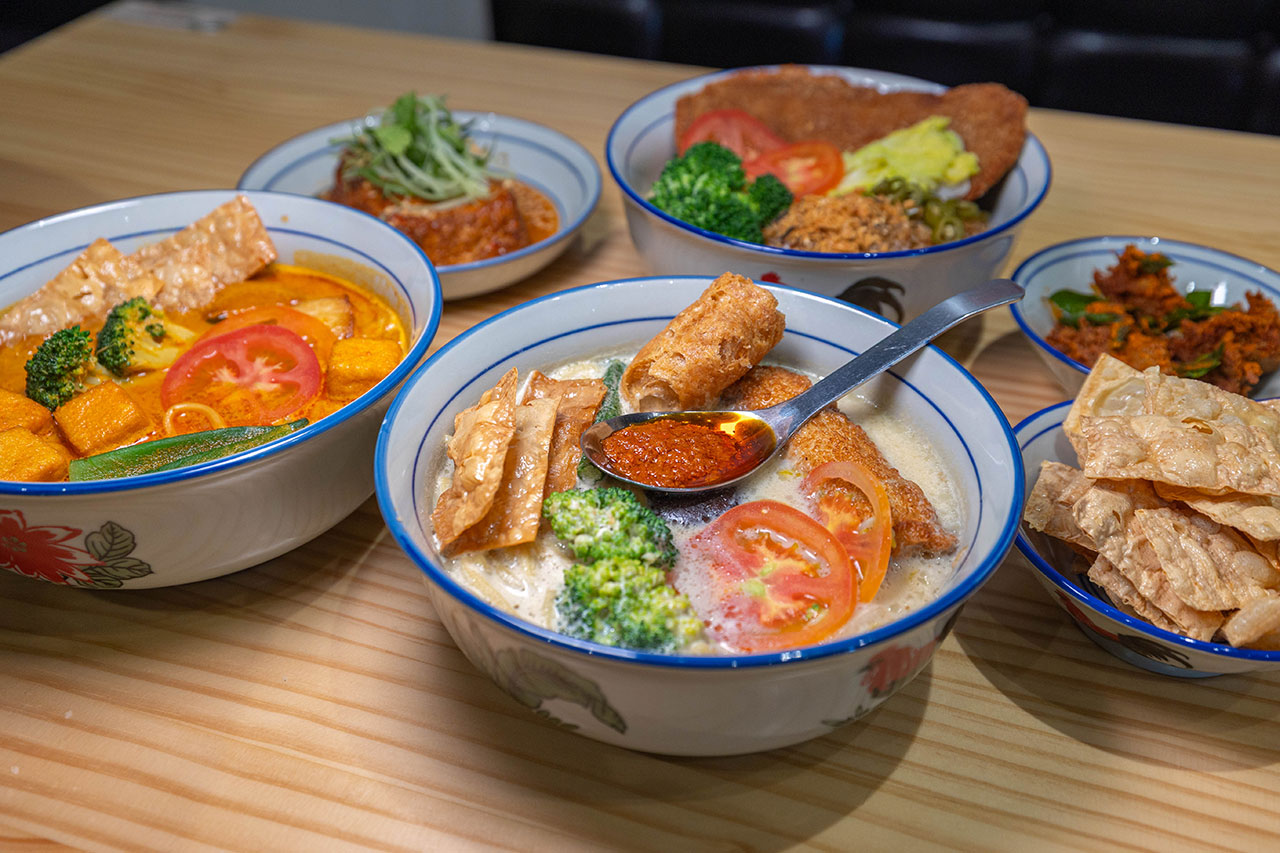 【2026台中北屯美食推薦】熱浪小島南洋蔬食，檳城白咖哩、銷魂排燒飯，自家種植南洋香料風味超頂，連肉食控都會一吃上癮！ 135