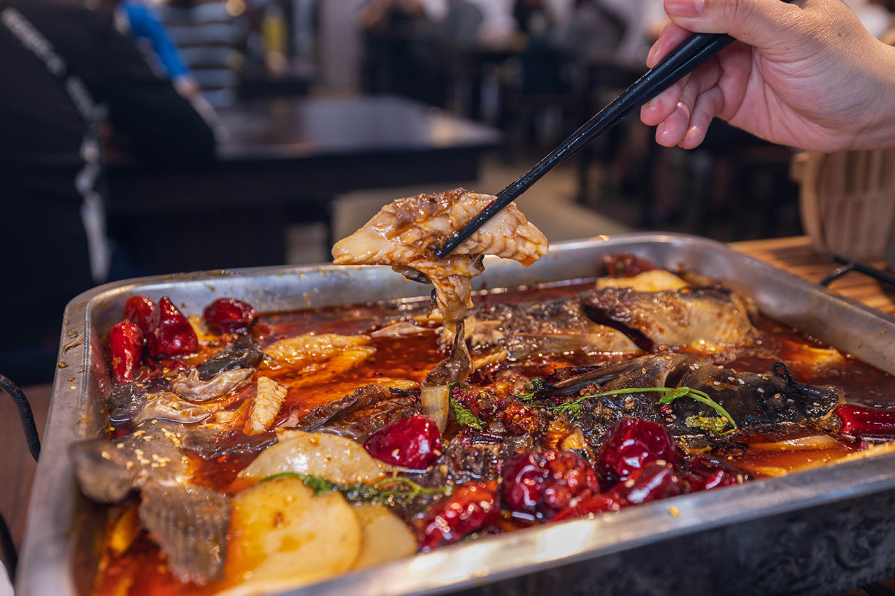 川麵道昌平店 超霸氣正宗四川烤魚 東北小地鍋 罐罐米線 2026台中北屯區美食推薦 17