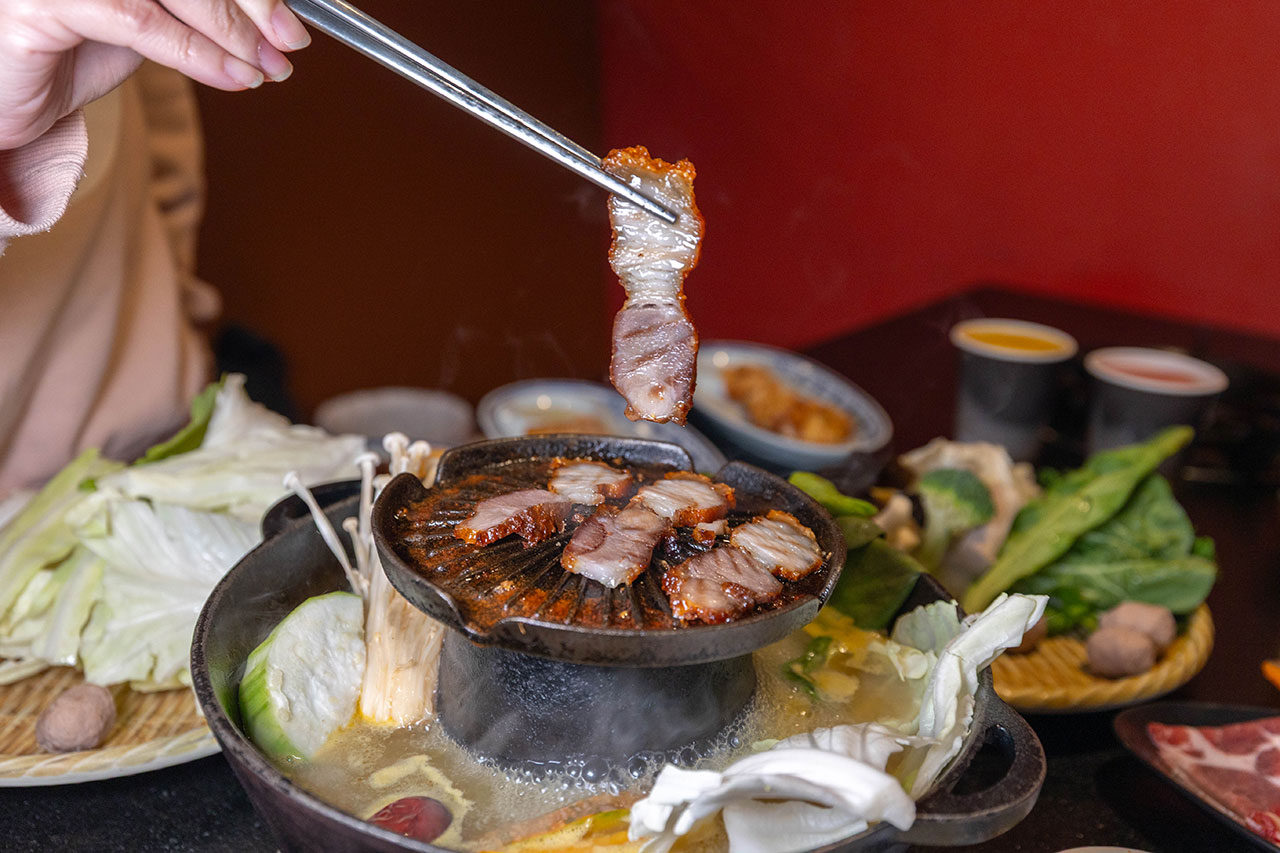 尚石苑石頭火鍋太平店｜台中超推火鍋吃到飽40種配料無限自助吧，台味特色美食滷肉飯、麵線糊、牛肉丼多種美食吃到爽2026台中太平美食推薦 39