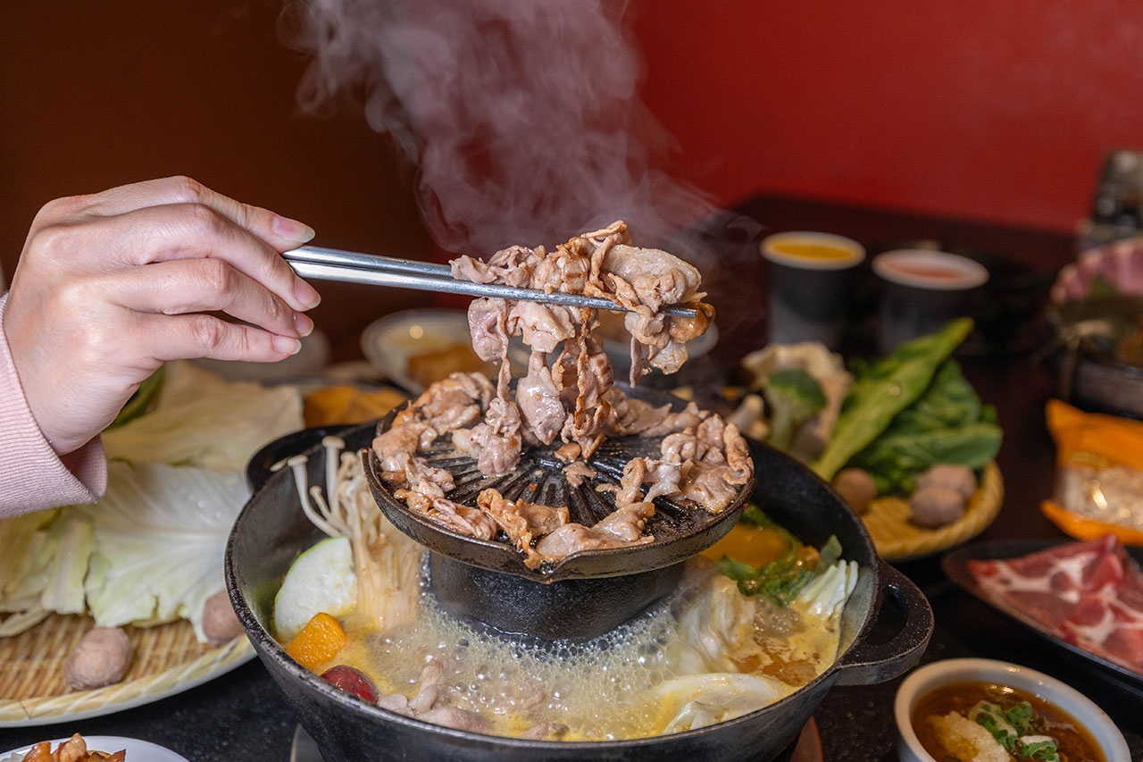 尚石苑石頭火鍋太平店｜台中超推火鍋吃到飽40種配料無限自助吧，台味特色美食滷肉飯、麵線糊、牛肉丼多種美食吃到爽2026台中太平美食推薦 45