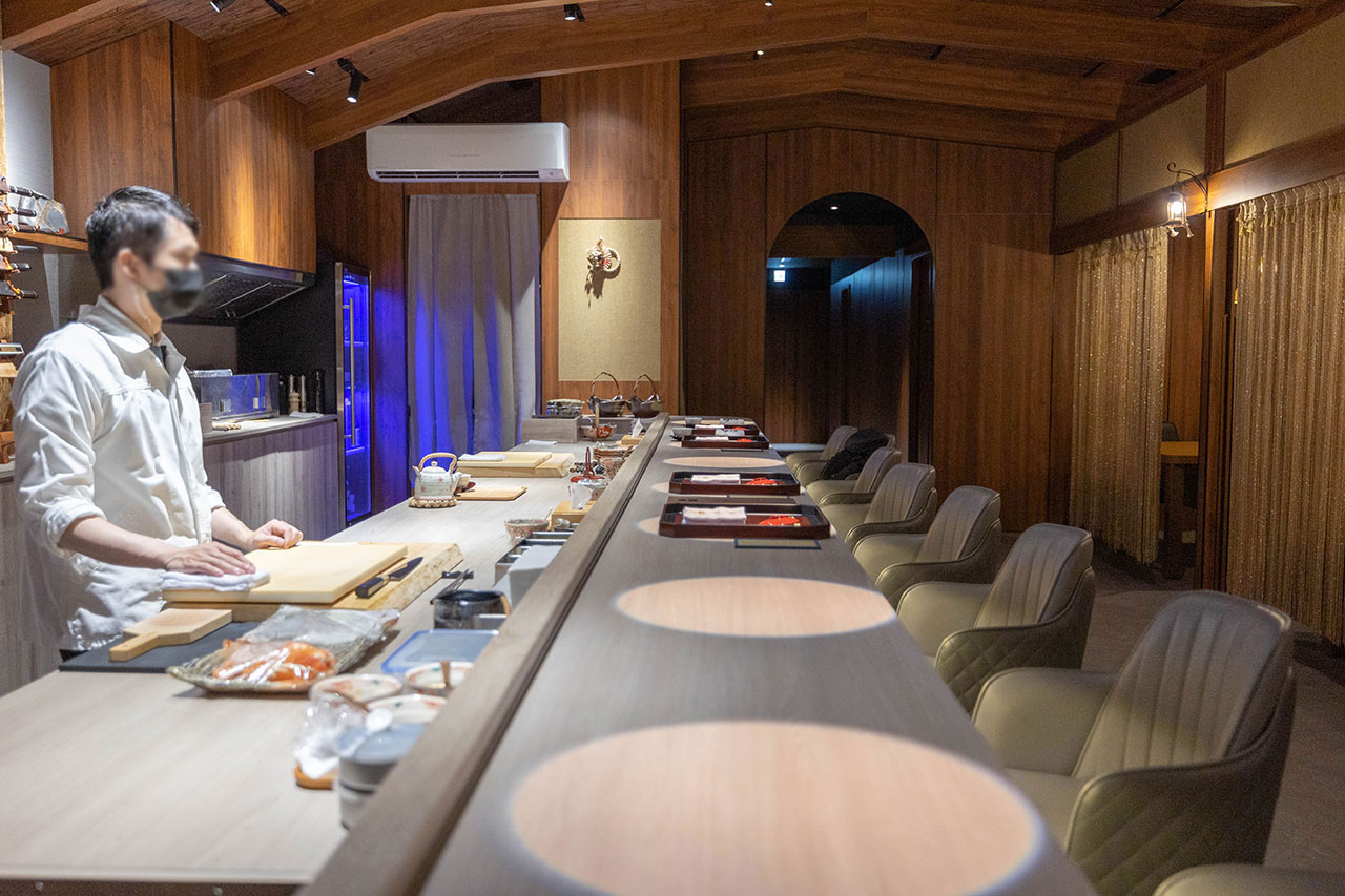 【台中無菜單推薦】船艙せんしつ 天 料理：頂級天婦羅 Omakase 究極盛宴，九州松葉蟹、海膽鮪魚海苔包，最新2026台中北屯區美食推薦 5