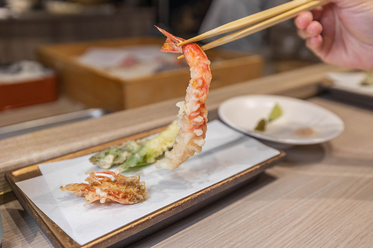 【台中無菜單推薦】船艙せんしつ 天 料理：頂級天婦羅 Omakase 究極盛宴，九州松葉蟹、海膽鮪魚海苔包，最新2026台中北屯區美食推薦 27