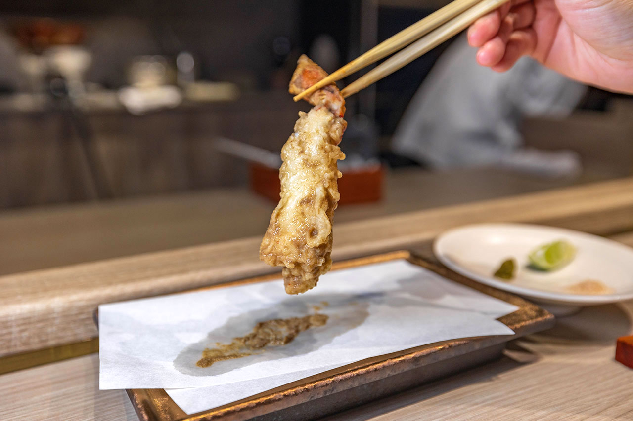 【台中無菜單推薦】船艙せんしつ 天 料理：頂級天婦羅 Omakase 究極盛宴，九州松葉蟹、海膽鮪魚海苔包，最新2026台中北屯區美食推薦 67