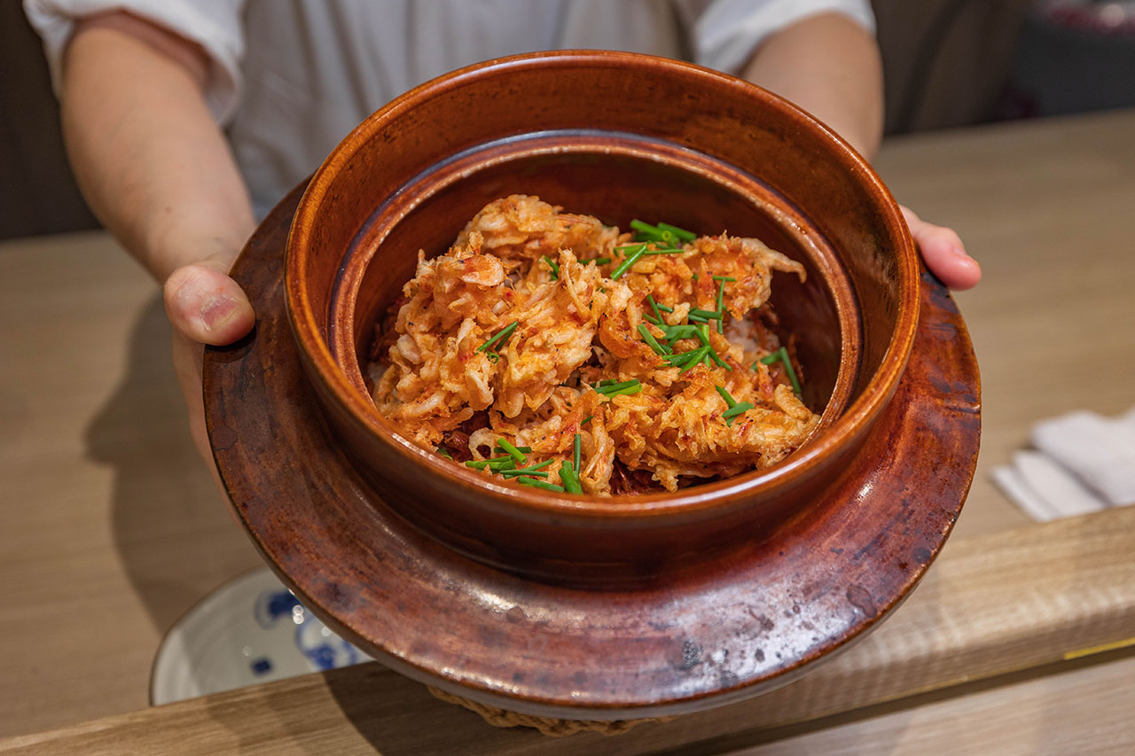 【台中無菜單推薦】船艙せんしつ 天 料理：頂級天婦羅 Omakase 究極盛宴，九州松葉蟹、海膽鮪魚海苔包，最新2026台中北屯區美食推薦 69