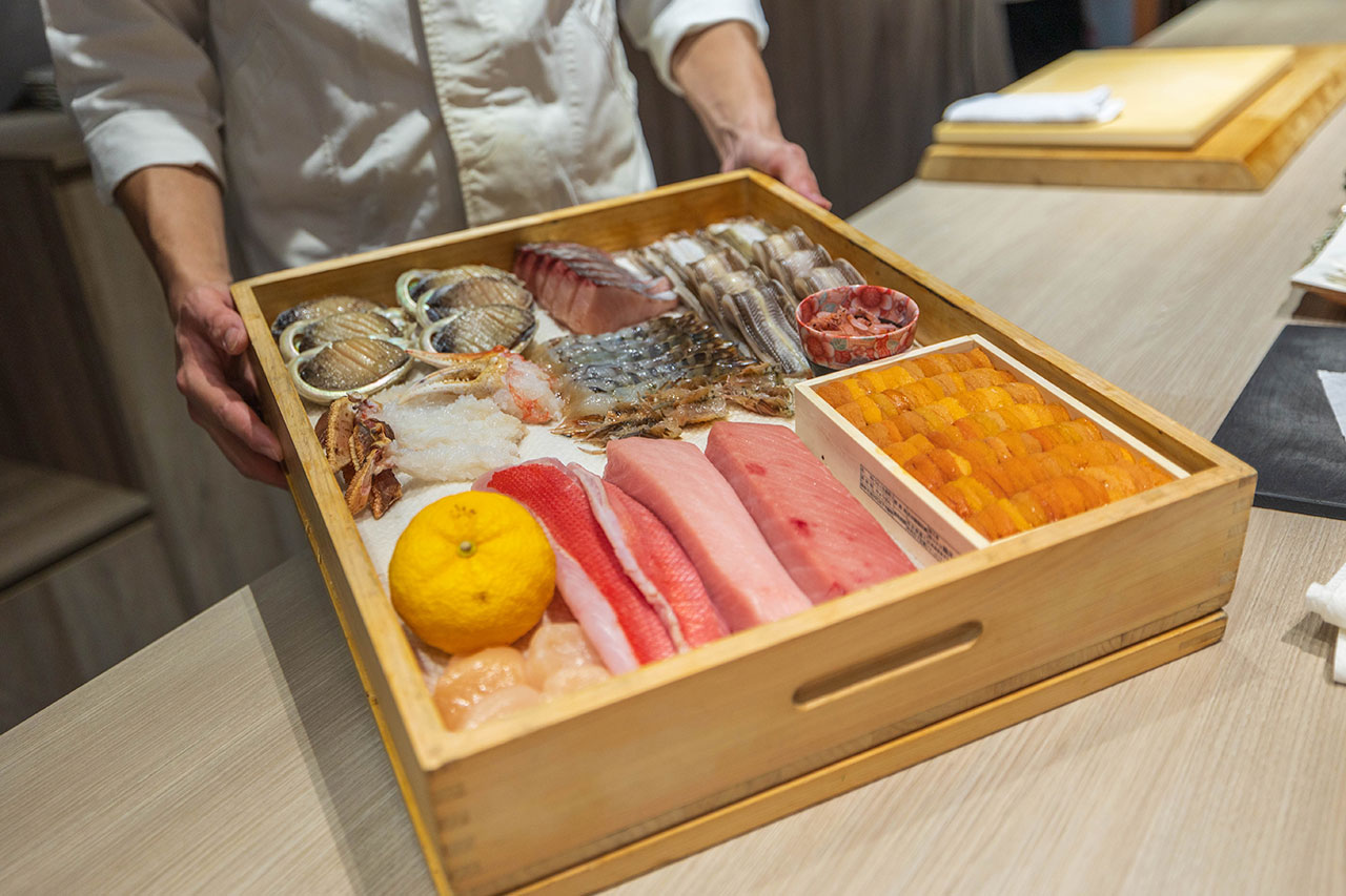 【台中無菜單推薦】船艙せんしつ 天 料理：頂級天婦羅 Omakase 究極盛宴，九州松葉蟹、海膽鮪魚海苔包，最新2026台中北屯區美食推薦 7