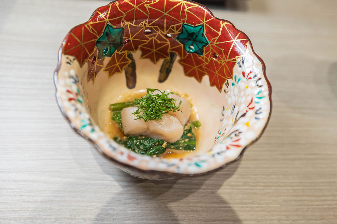 【台中無菜單推薦】船艙せんしつ 天 料理：頂級天婦羅 Omakase 究極盛宴，九州松葉蟹、海膽鮪魚海苔包，最新2026台中北屯區美食推薦 9