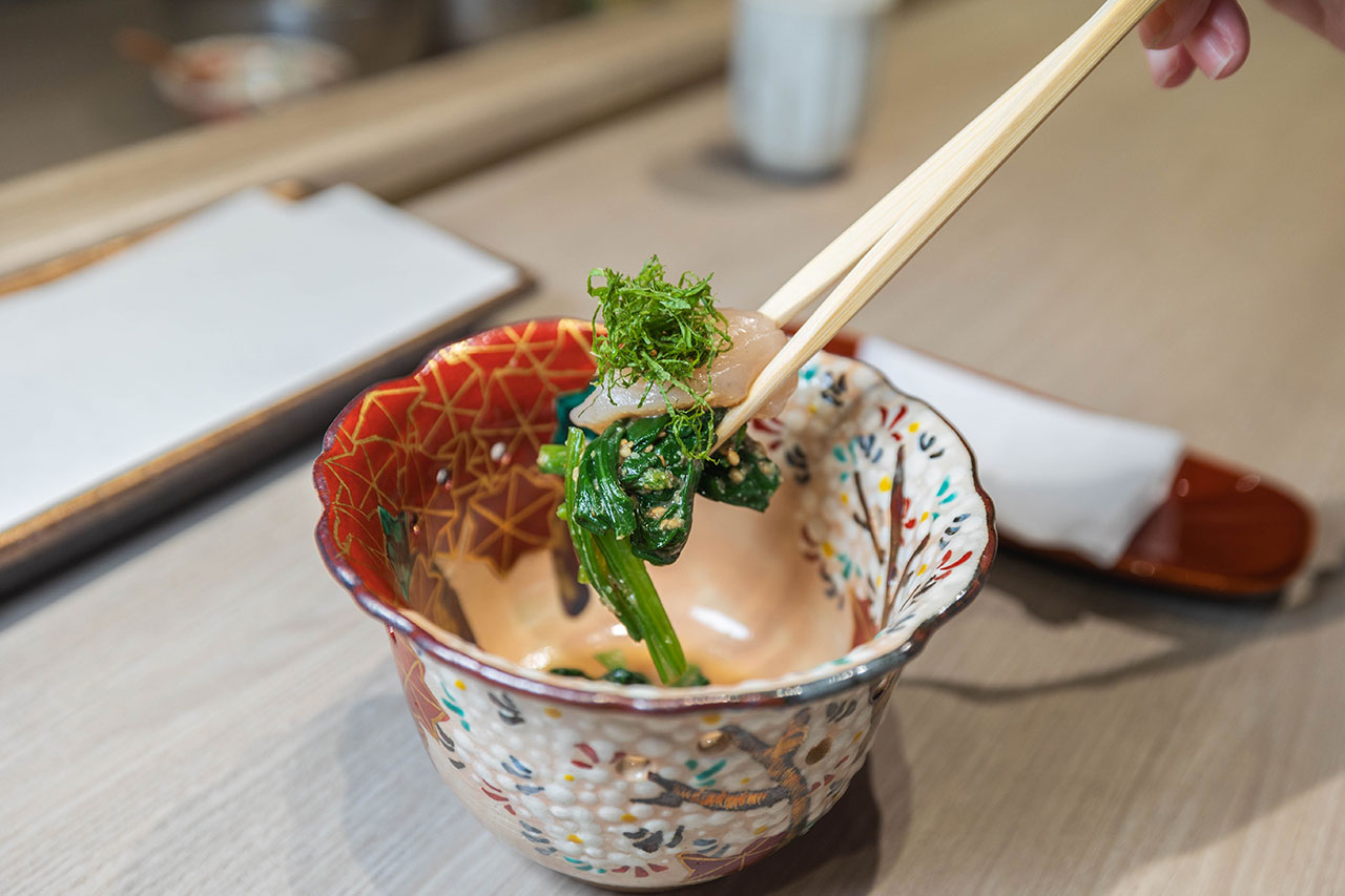 【台中無菜單推薦】船艙せんしつ 天 料理：頂級天婦羅 Omakase 究極盛宴，九州松葉蟹、海膽鮪魚海苔包，最新2026台中北屯區美食推薦 11