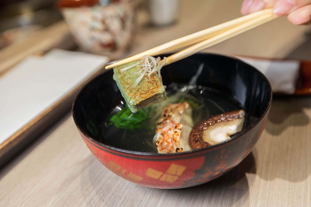 【台中無菜單推薦】船艙せんしつ 天 料理：頂級天婦羅 Omakase 究極盛宴，九州松葉蟹、海膽鮪魚海苔包，最新2026台中北屯區美食推薦 17