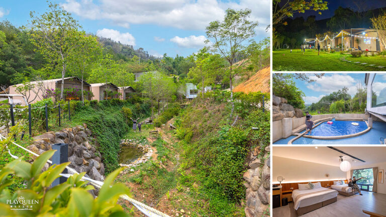 葉子祕境 森林villa住宿 4.9分超高評價，戲水泳池、高爾夫、桌遊，自然共舞南投五星級民宿，2026南投住宿推薦