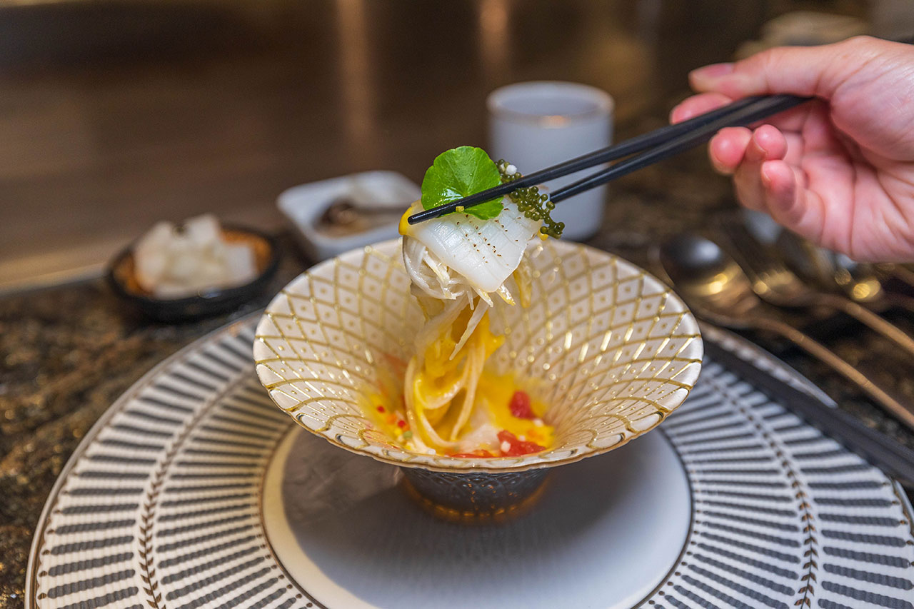 藍帶米淇鐵板燒！主打熟食的台中無菜單料理，活體龍蝦、頂級和牛多樣頂級海陸美食一次吃到爽，2026台中北屯區美食推薦 15