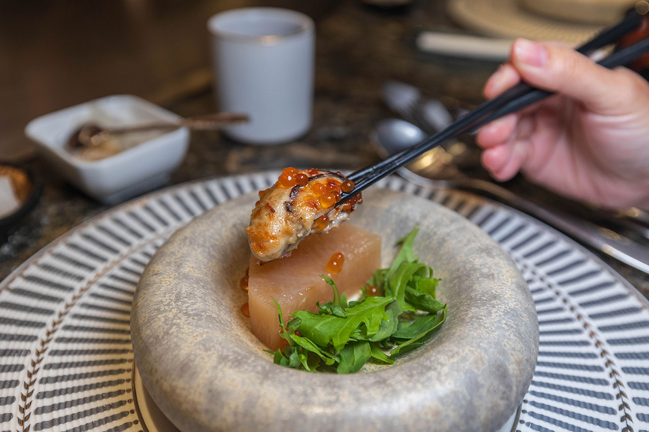 藍帶米淇鐵板燒！主打熟食的台中無菜單料理，活體龍蝦、頂級和牛多樣頂級海陸美食一次吃到爽，2026台中北屯區美食推薦 17
