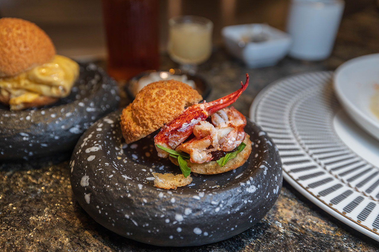 藍帶米淇鐵板燒！主打熟食的台中無菜單料理，活體龍蝦、頂級和牛多樣頂級海陸美食一次吃到爽，2026台中北屯區美食推薦 45