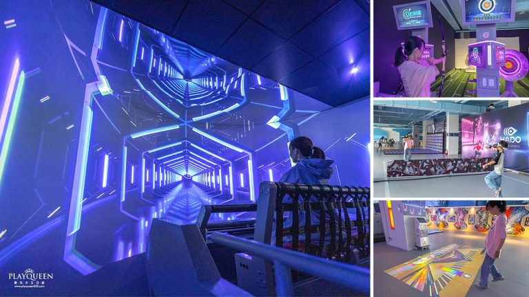 幻影行動｜台中麗寶樂園最新室內遊樂區 ！裸眼10D幻影歷險劇場、鬼屋探險、弓箭射擊，超好玩11項遊戲，讓孩子放電一整天的2026台中后里景點推薦！