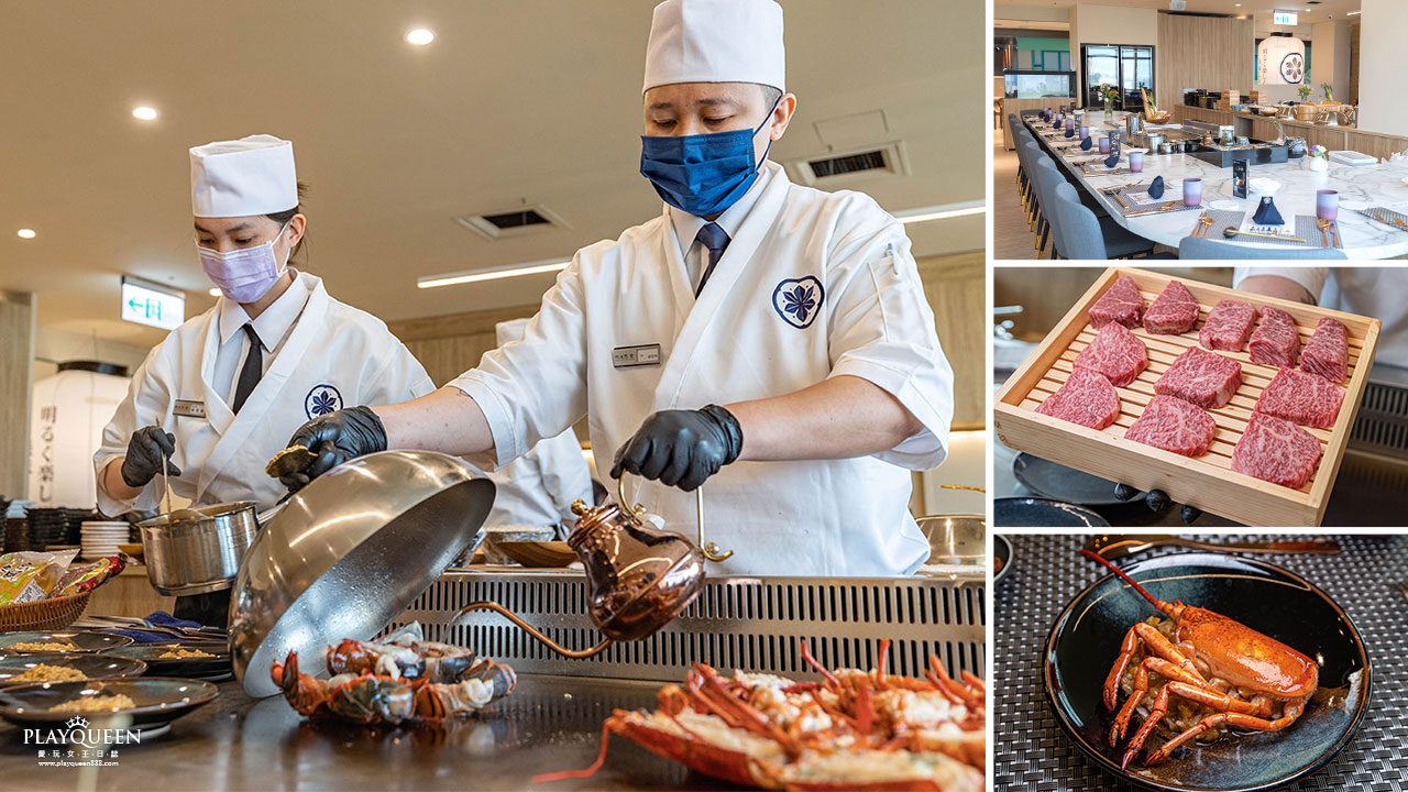 明水然・樂台南中山店｜Google 4.8分高人氣無菜單料理，1600元龍蝦、熊本A5和牛，生食級干貝通通吃的到，2025台南美食推薦